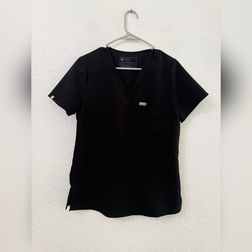 Figs Black Women's Top